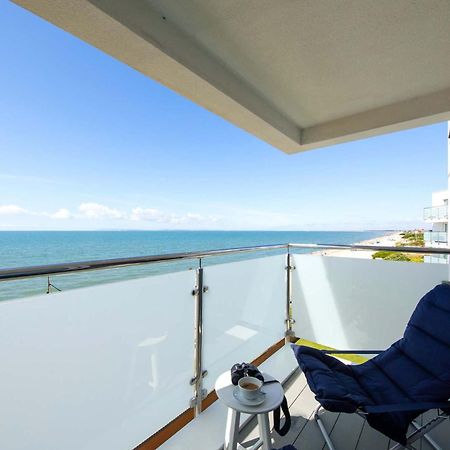 High-End Beachfront Getaway Sea View King Bed East Wittering Esterno foto