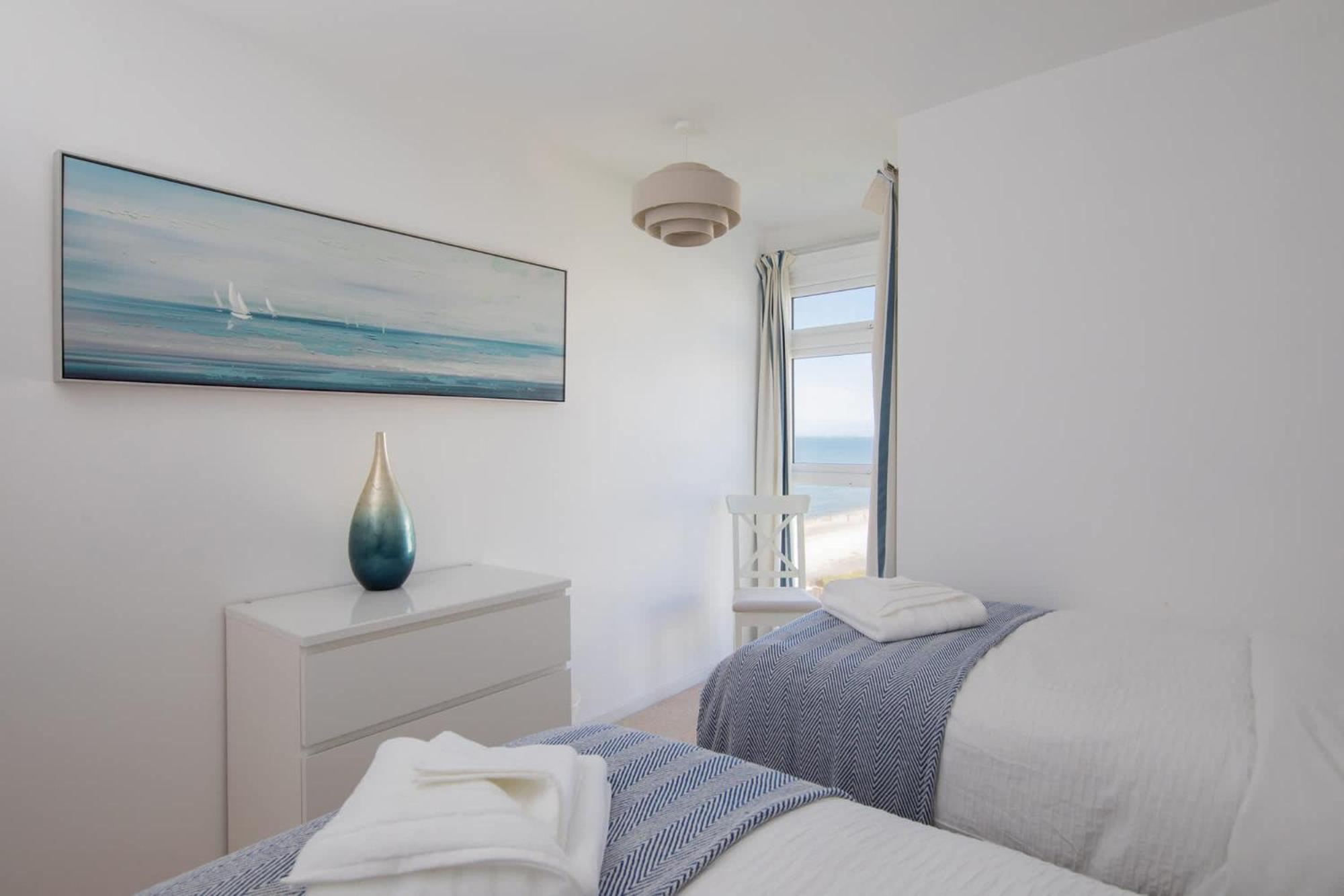 High-End Beachfront Getaway Sea View King Bed East Wittering Esterno foto